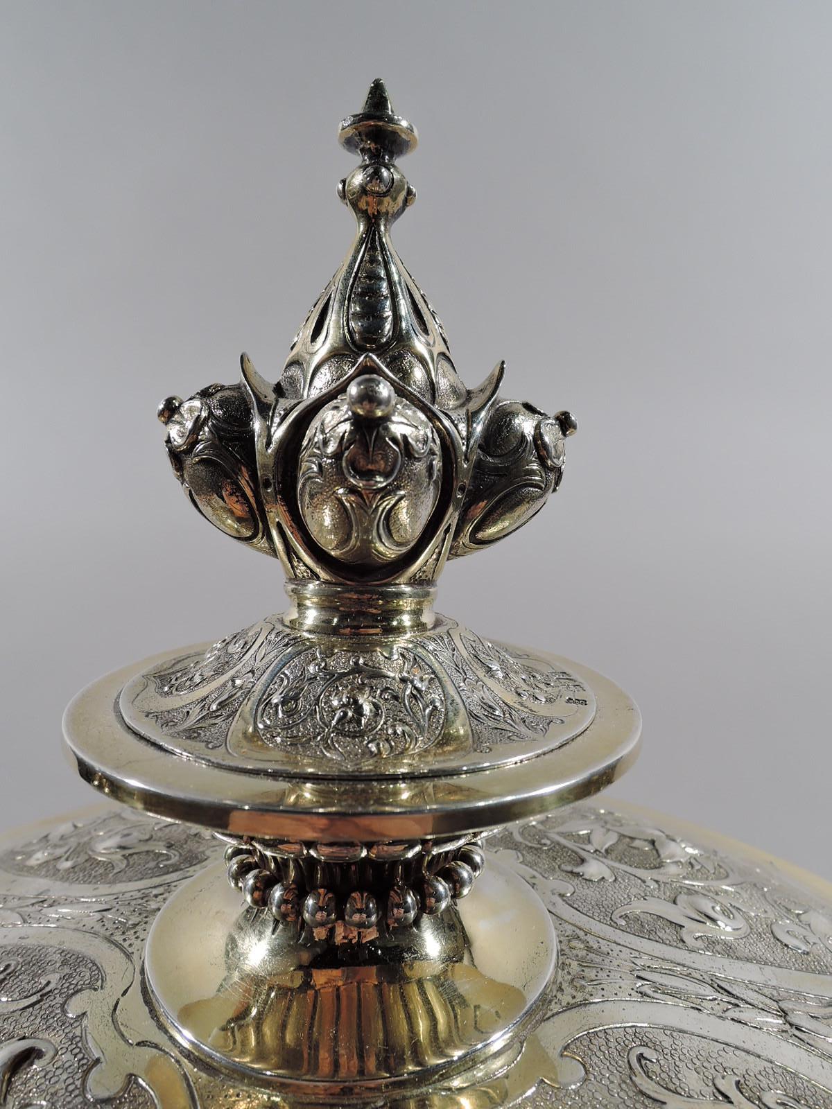 English Souvenir of Raj India: Governor's Cup Poona Race Trophy, 1919