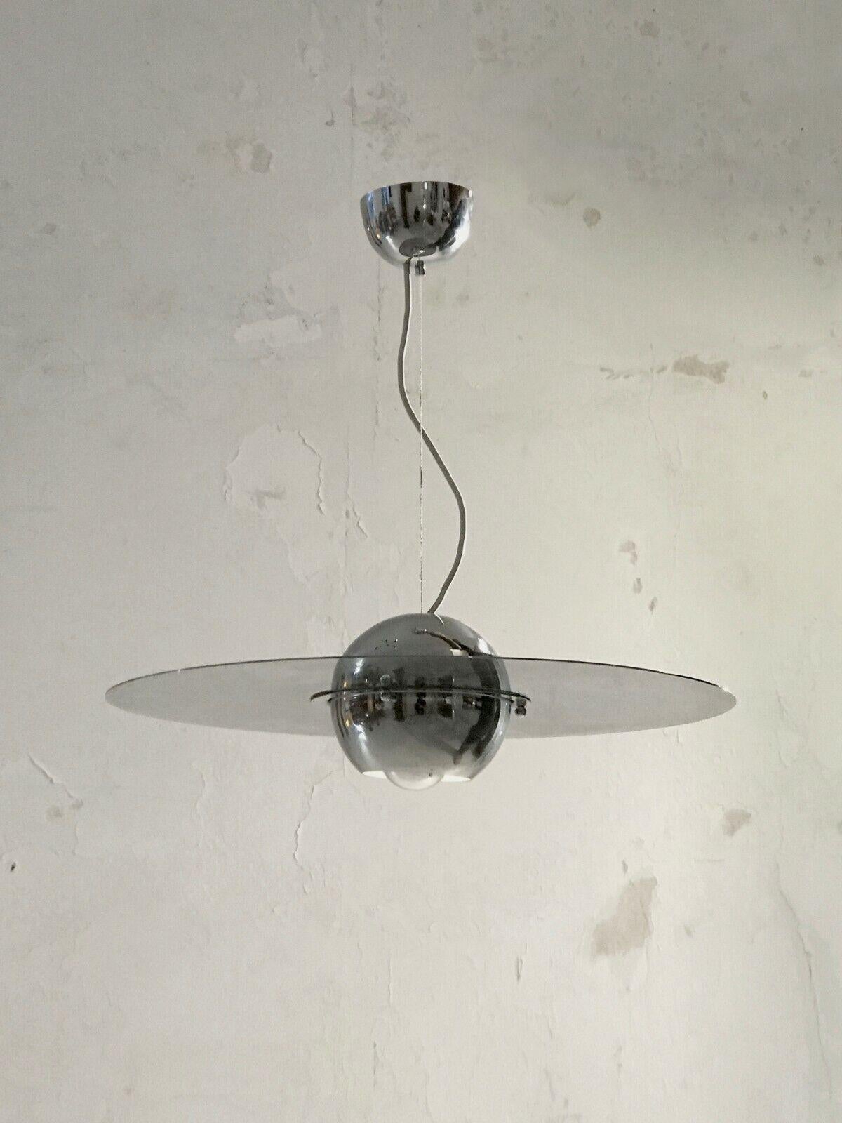 A SPACE-AGE Ceiling Fixture LAMP by SERGIO MAZZA,  Italy 1960 3