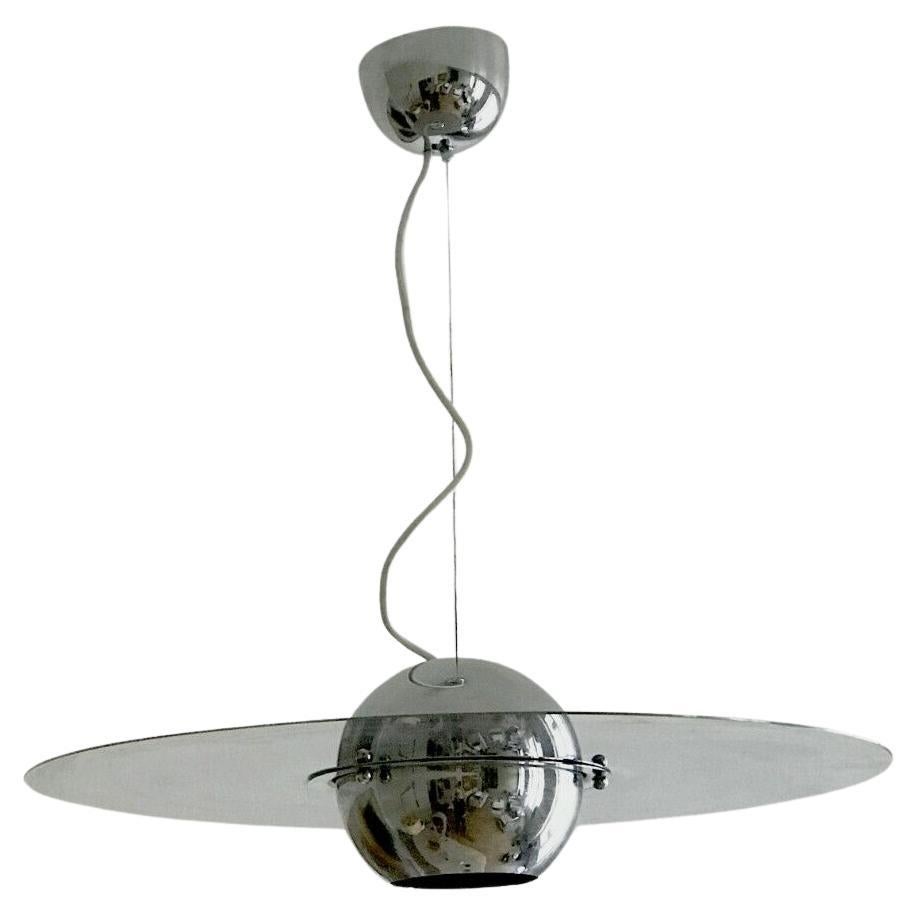 A SPACE-AGE Ceiling Fixture LAMP by SERGIO MAZZA,  Italy 1960