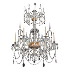 A Spanish 18th Century Chandelier at Attributed To The Real Fabrica De La Granja