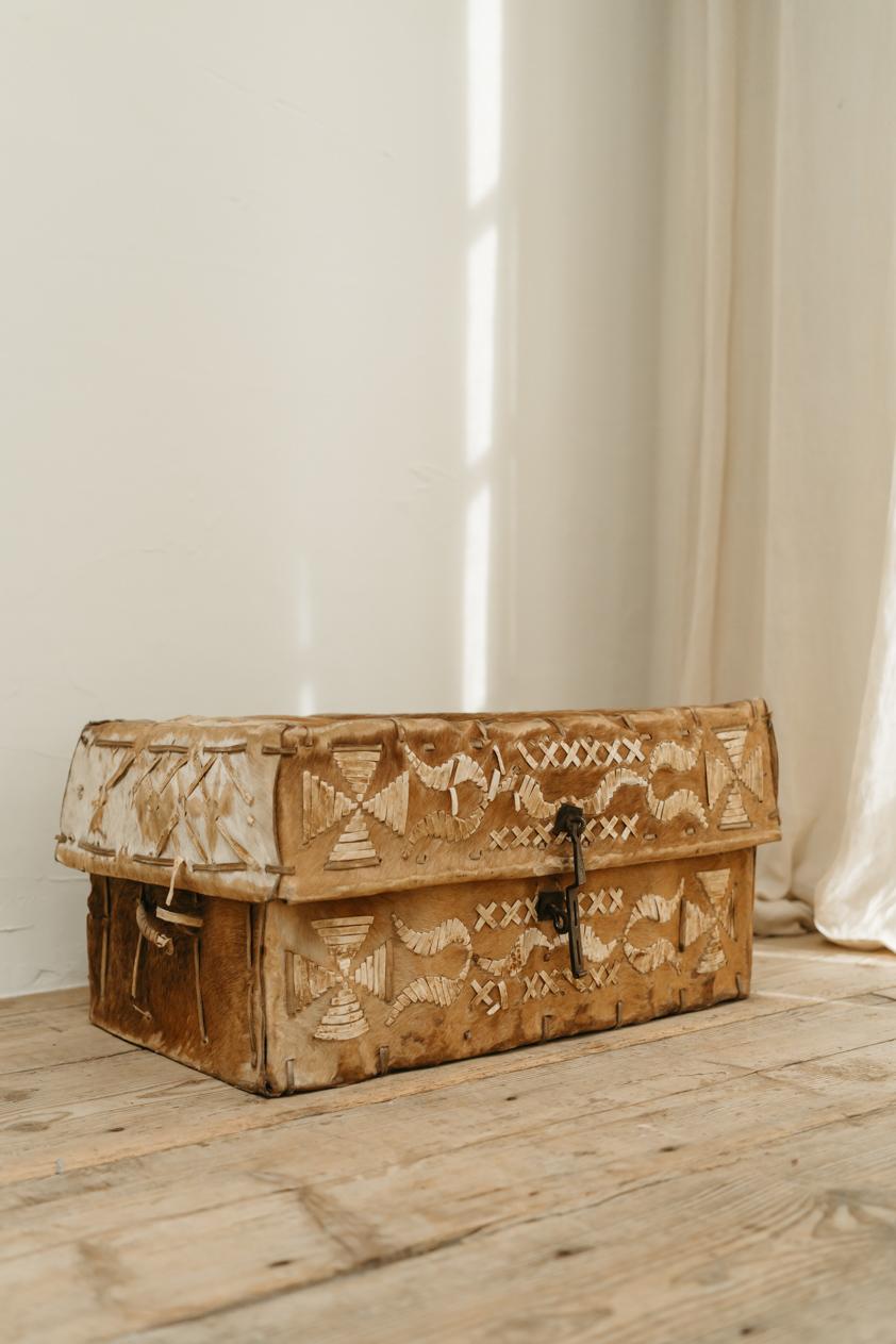 19th Century a Spanish travelling trunk  For Sale