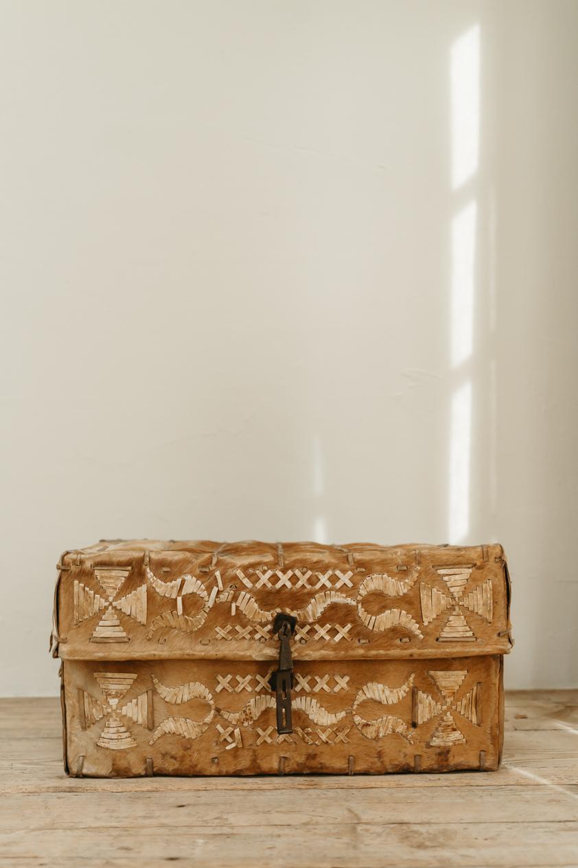 a Spanish travelling trunk  For Sale 1