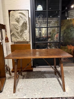 A Spanish Walnut Side Table, 18th Century