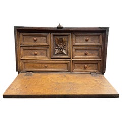 A Spanish Walnut Vargueno, 18th Century