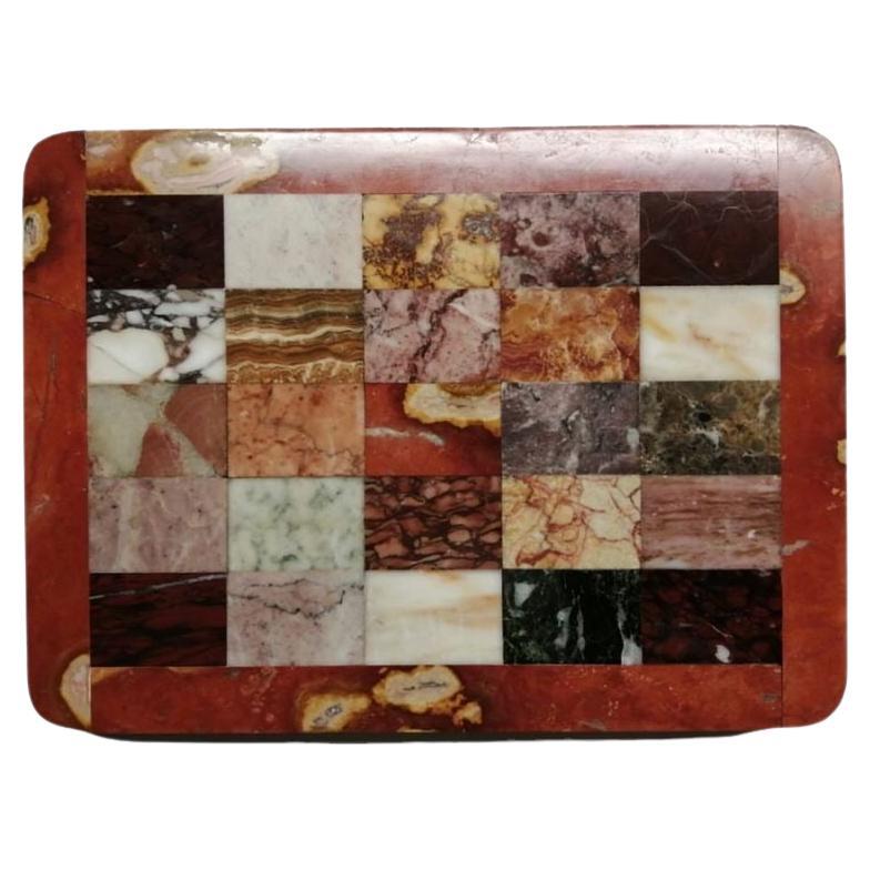 Spécimen Marmor Surtout De Table im Angebot