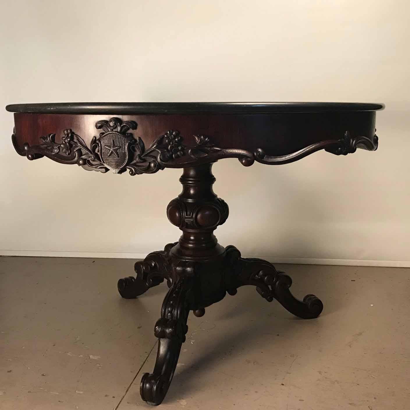 Specimen Marble-Topped Table, Grand Tour For Sale 1