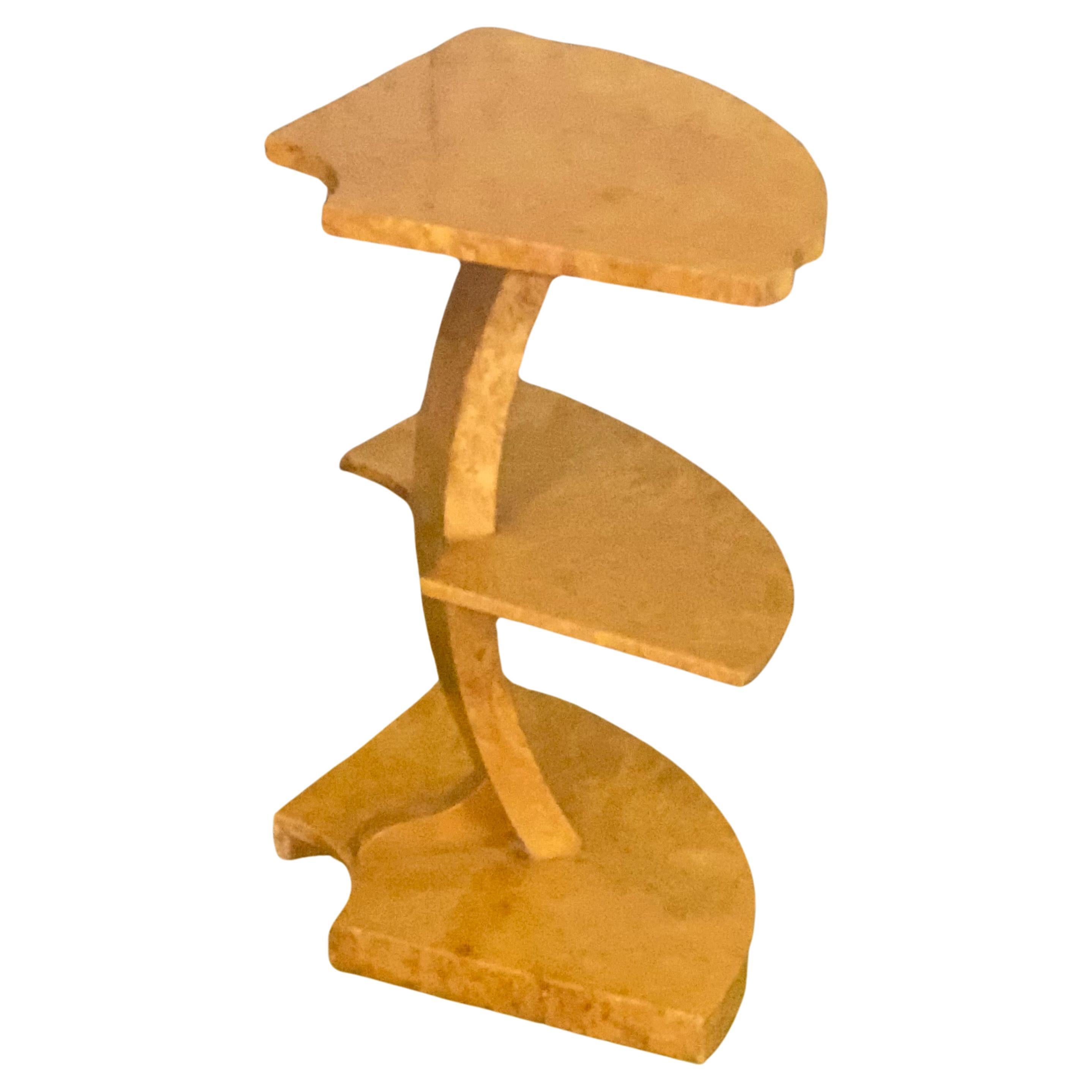 Spectaculaire nid de table Art Déco en ronce d'érable blond H&L Epstein vers les années 1930 en vente 2