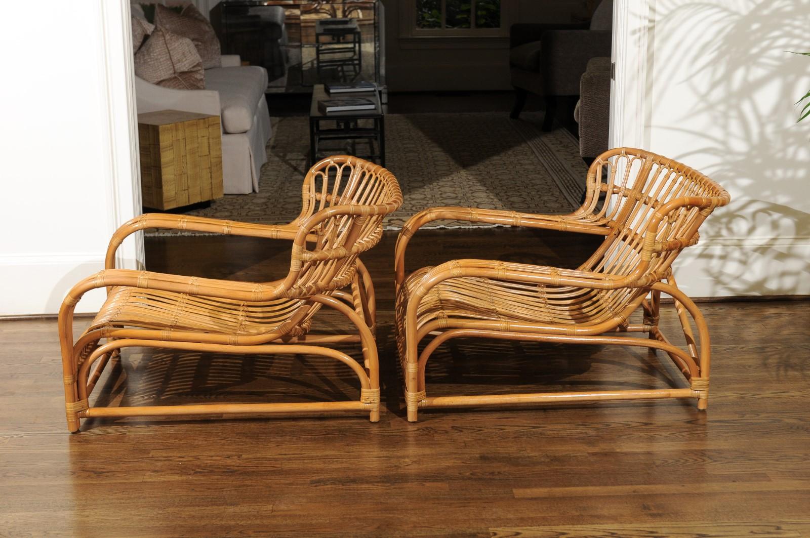 Spectacular Pair of Custom Commissioned Loungers after Viggo Boesen 4