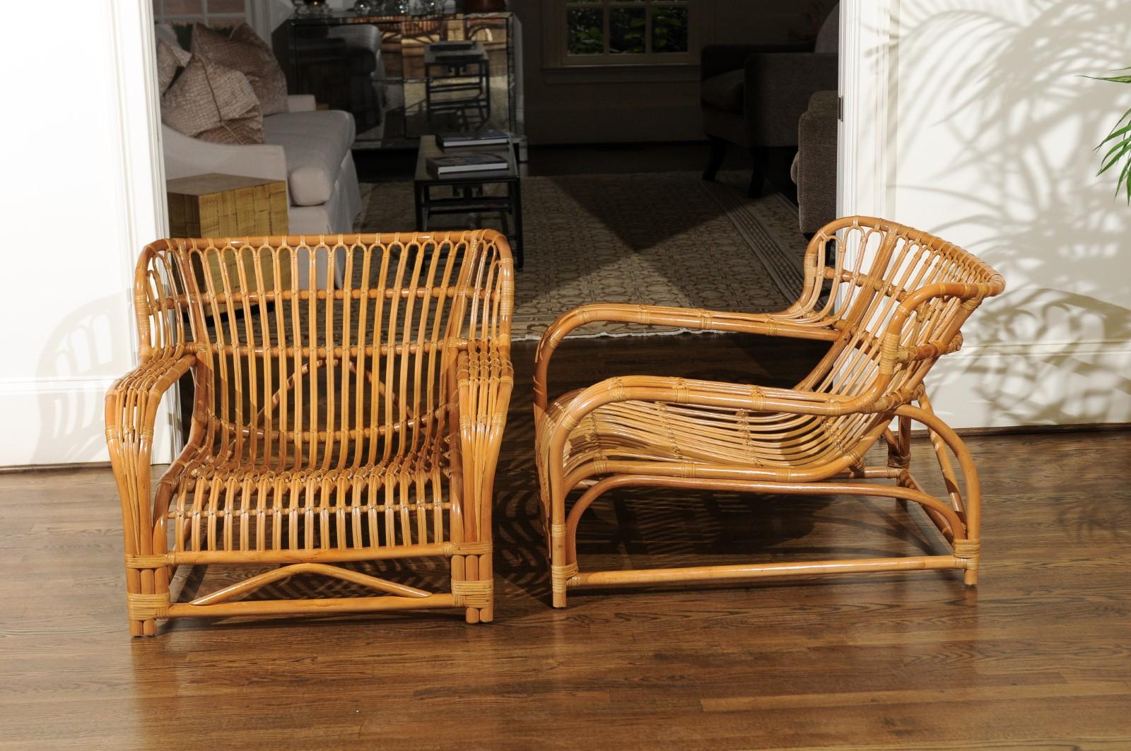 Spectacular Pair of Custom Commissioned Loungers after Viggo Boesen 5