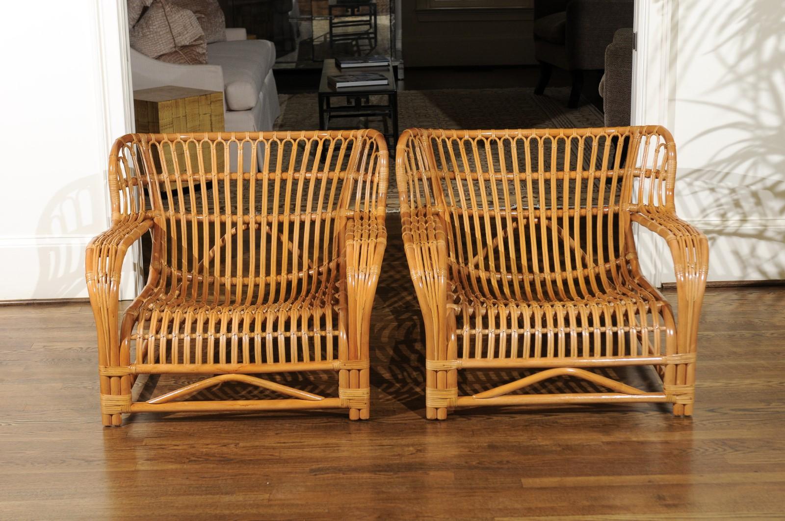 Spectacular Pair of Custom Commissioned Loungers after Viggo Boesen 7