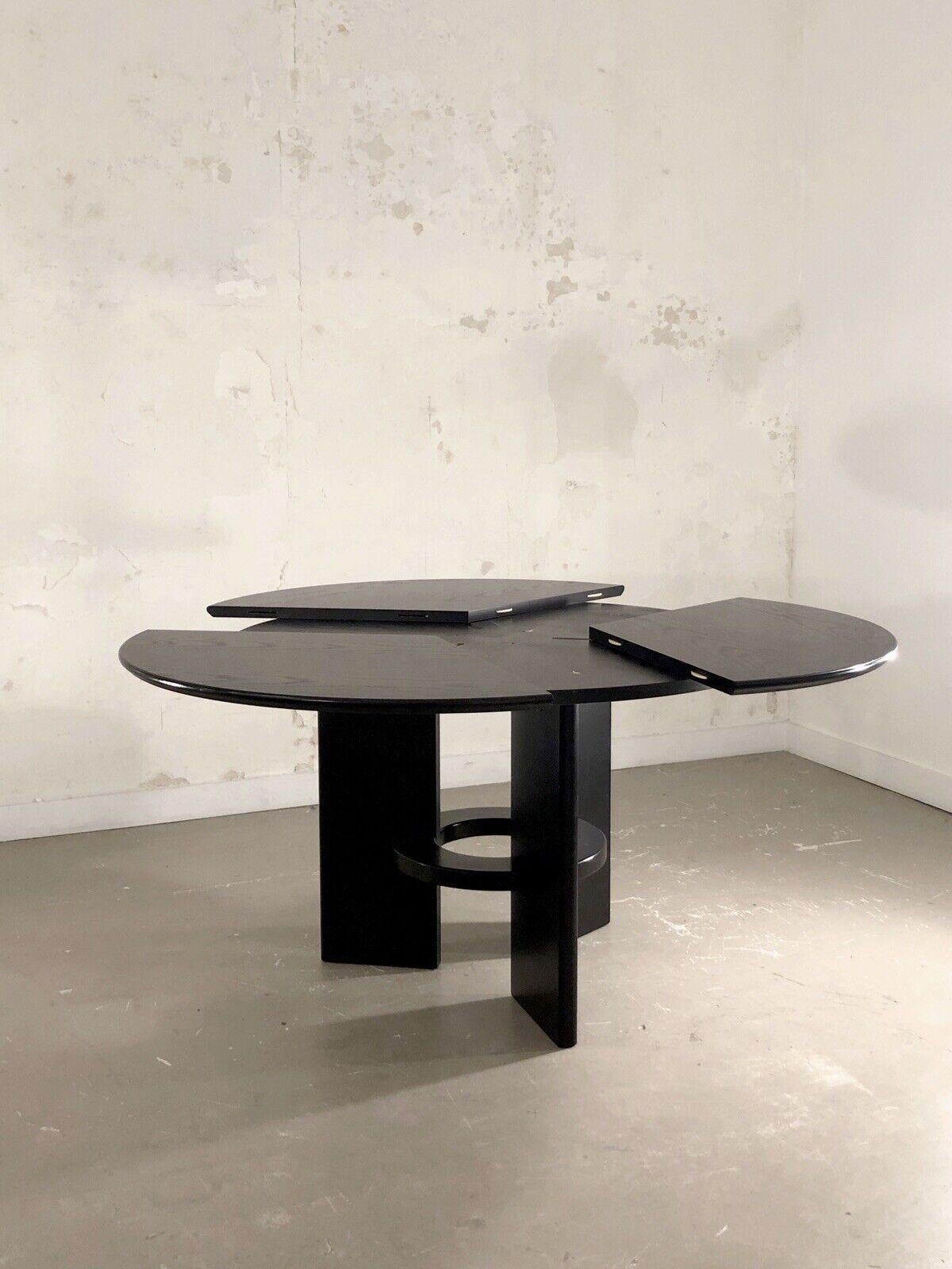 A Spectacular RADICAL POST-MODERN Office or Dining TABLE, France 1980 For Sale 4