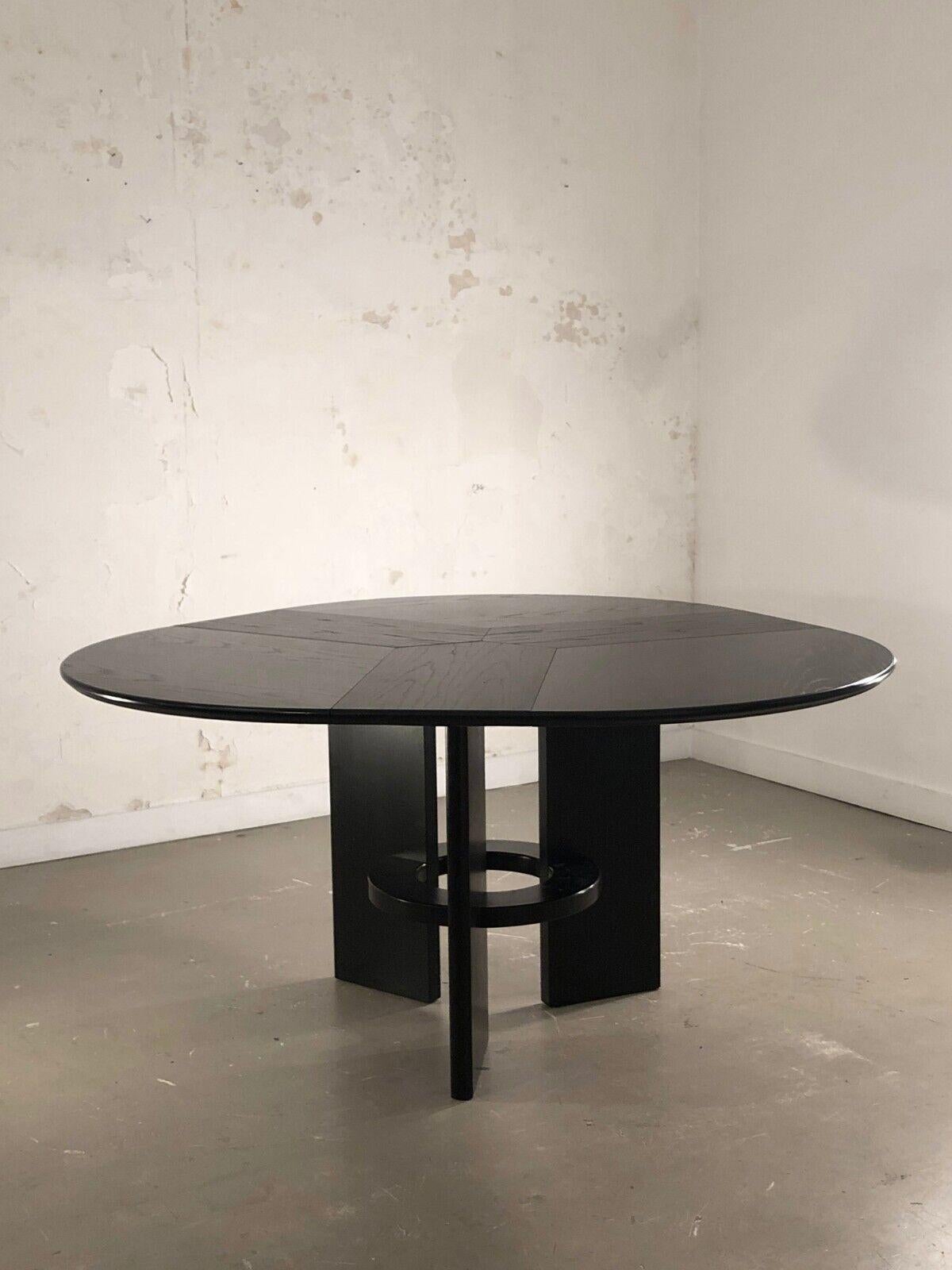 Late 20th Century A Spectacular RADICAL POST-MODERN Office or Dining TABLE, France 1980 For Sale