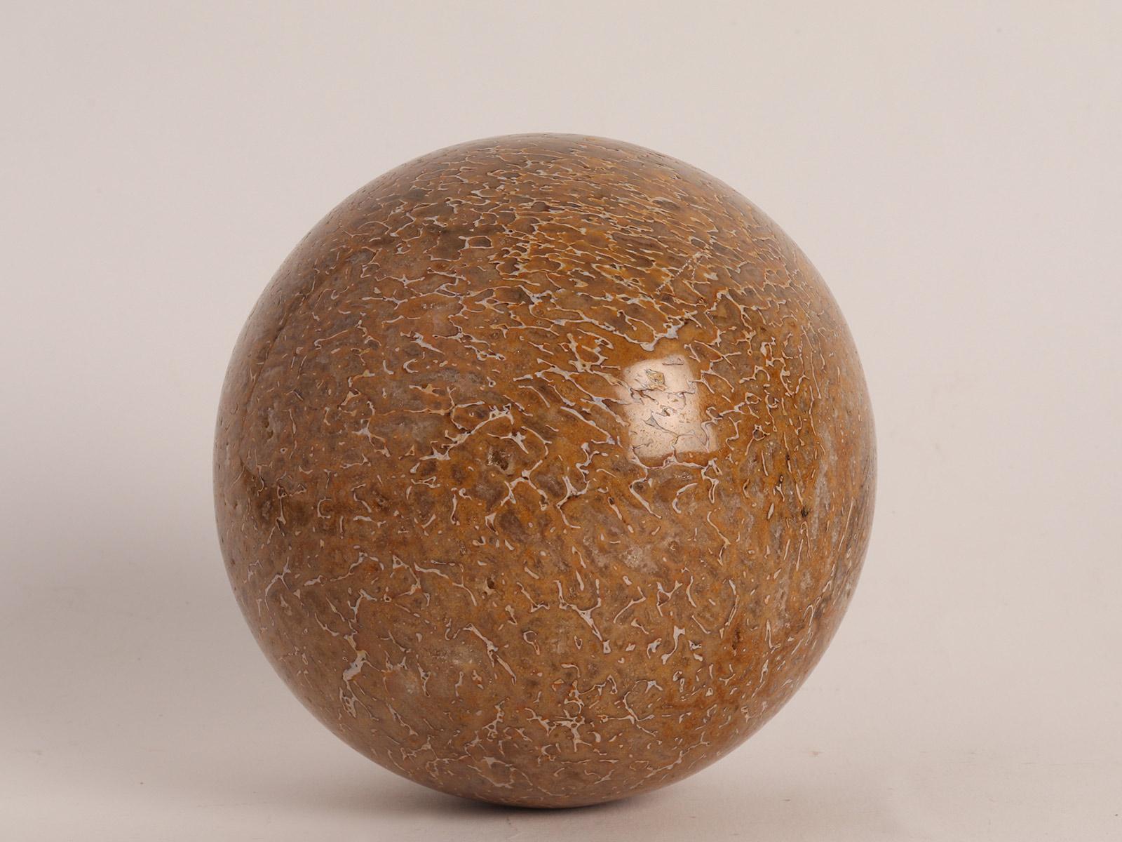 Stone Sphere of Dinosaur Fossil, Italy 1870