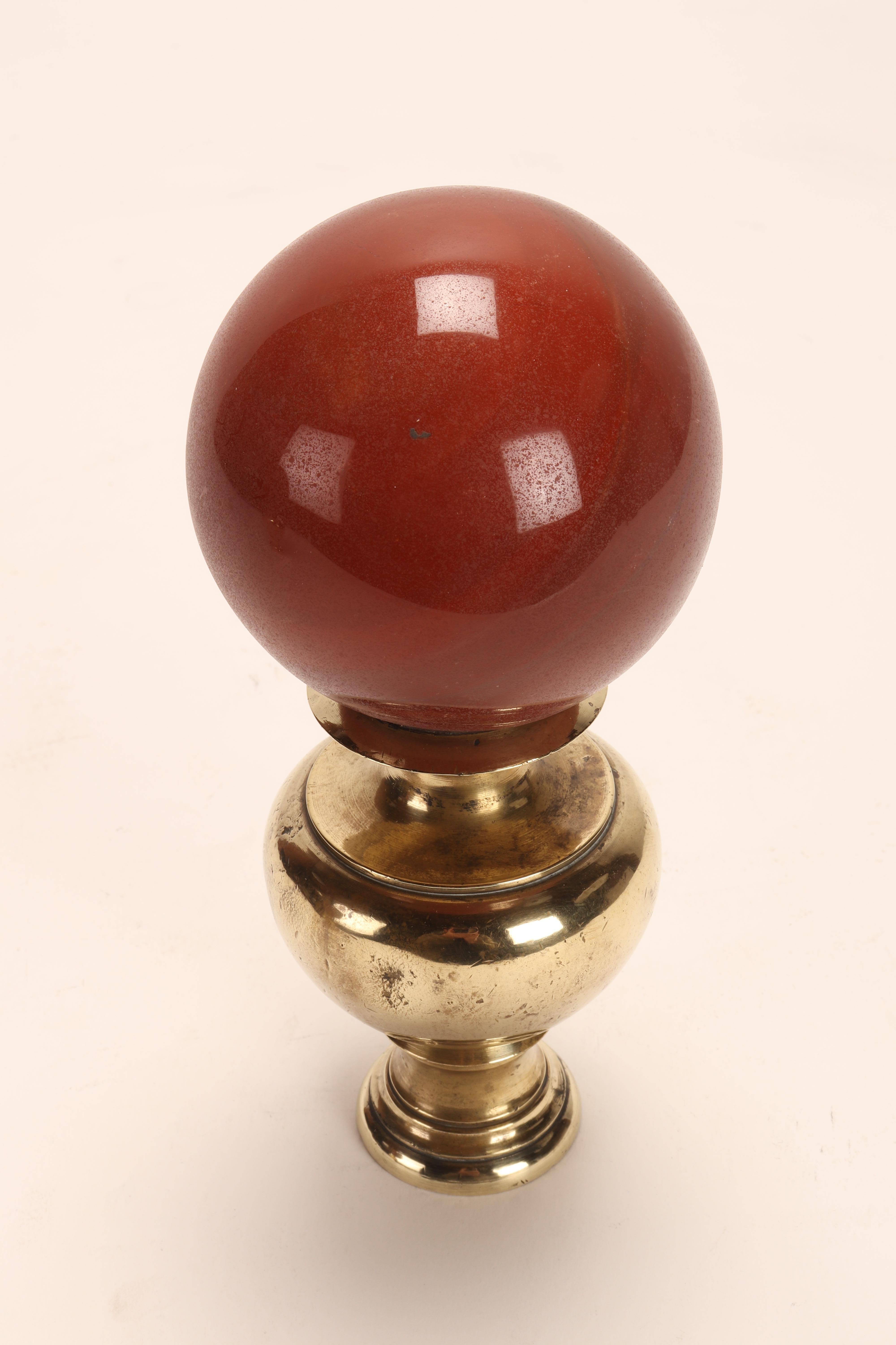 Sphere of Red Jasper, Italy, 1870 For Sale 3