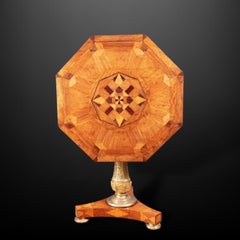 A splendid late Regency parquetry specimen top centre table by S. Jamar