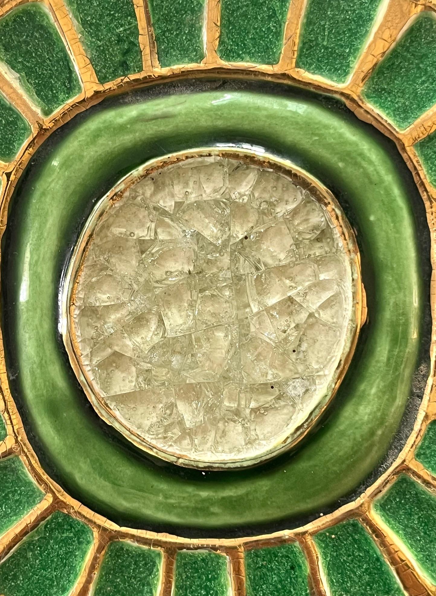 A square ceramic box, by Mithé Espelt. France, 1970 For Sale 2