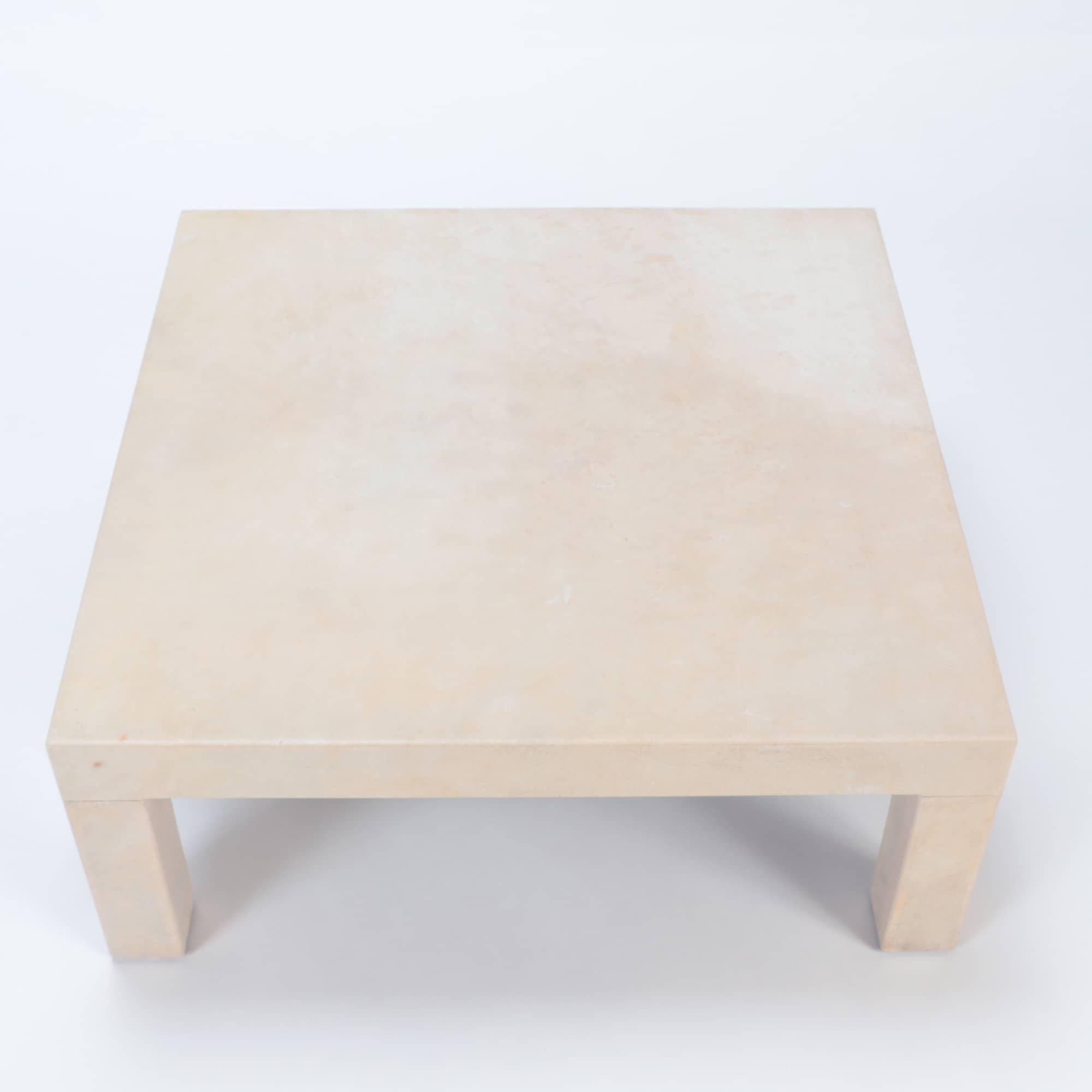 parchment table