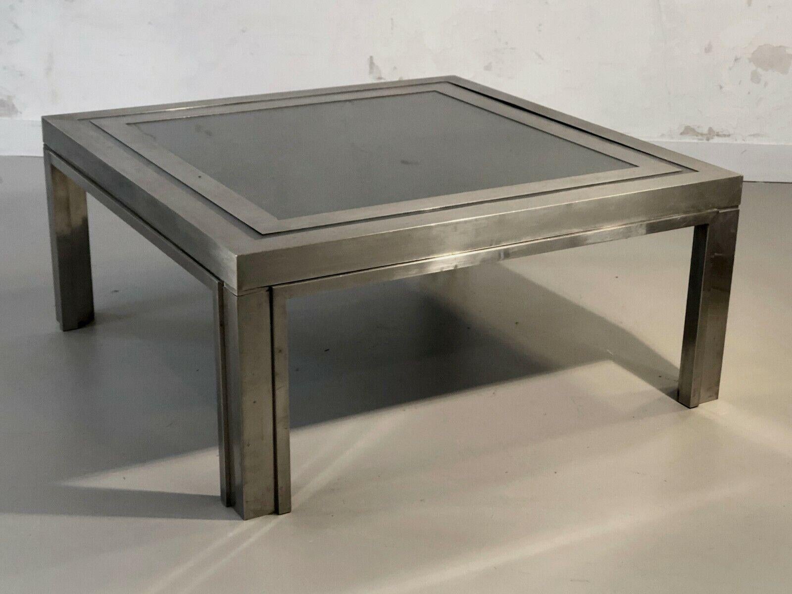 A Square RADICAL POSTMODERN COFFEE TABLE, by GIACOMO SINOPOLI, Italy 1970 For Sale 5