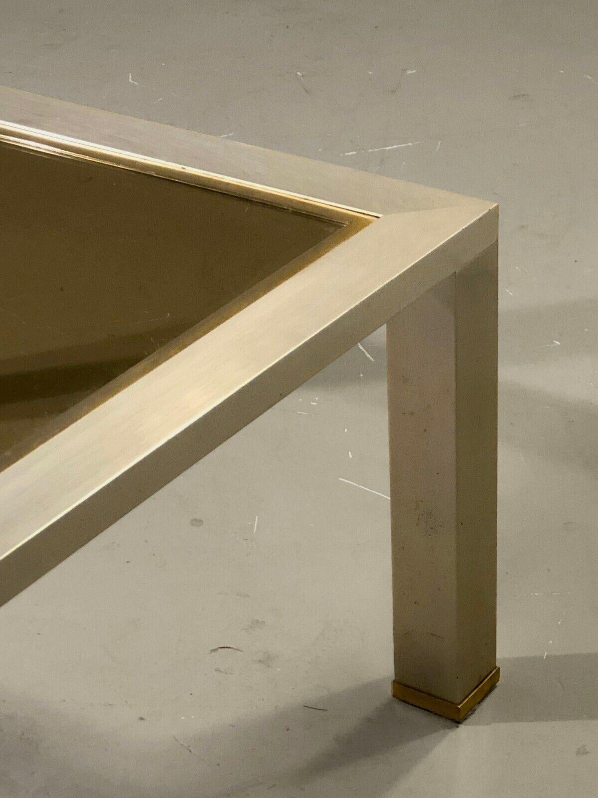 Late 20th Century A Square RADICAL POSTMODERN Side on COFFEE TABLE, by PIERRE VANDEL, France 1970 For Sale