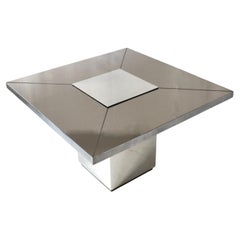 Table carrée, Italie, années 70.