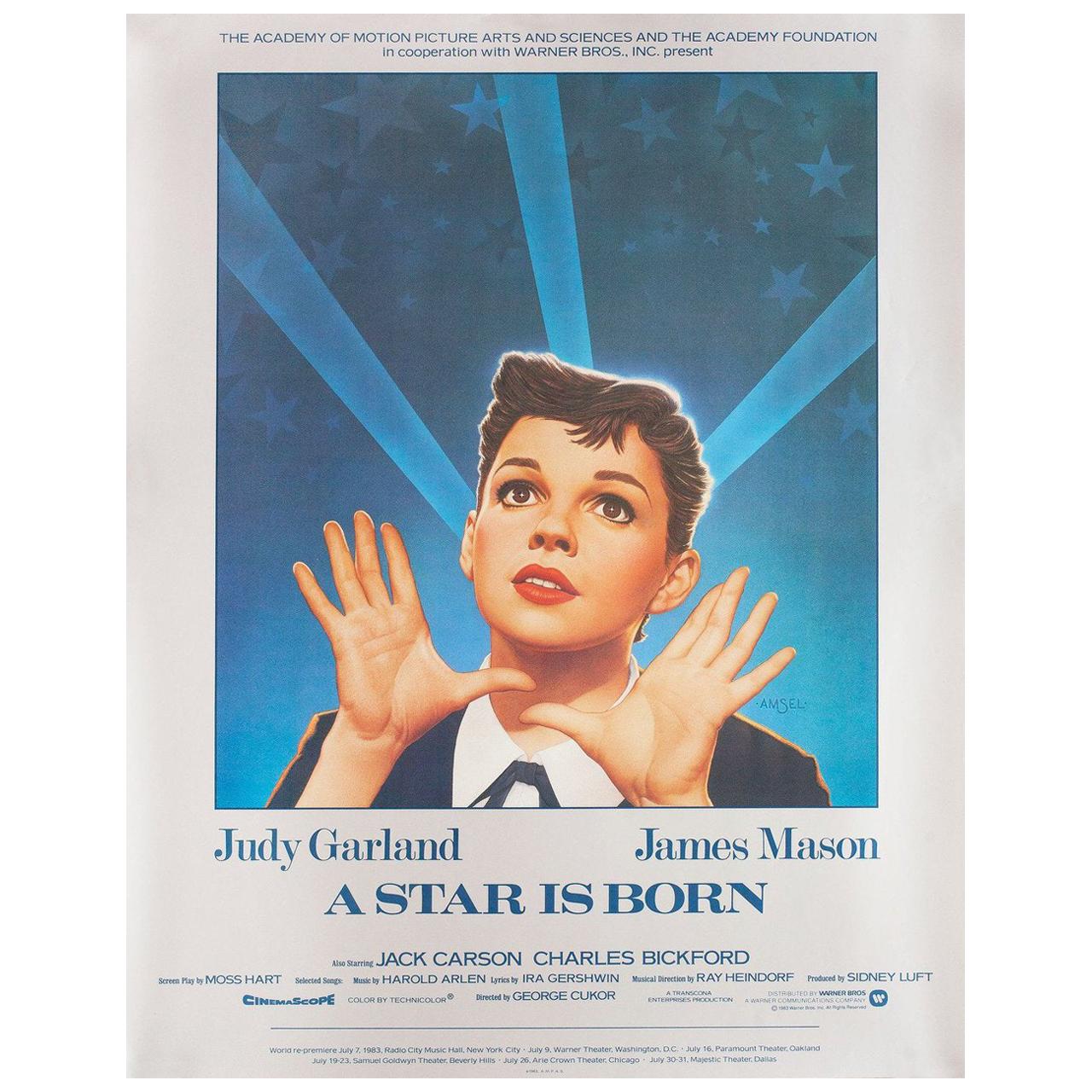 A Star Is Born R1983 U.S. Film Poster