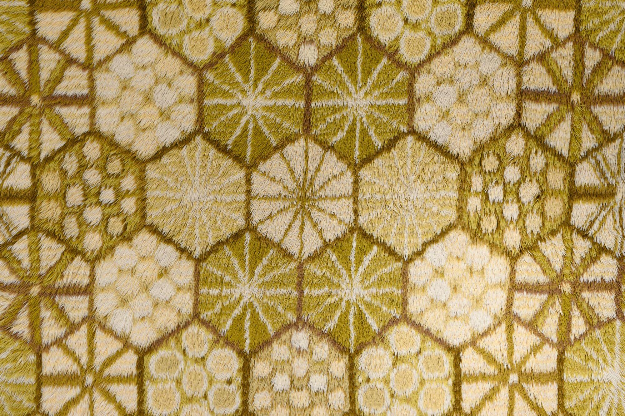 Tapis Rya « Stars » de Marianne Richter Bon état - En vente à London, England