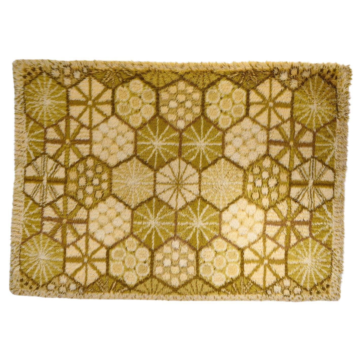 A 'Stars' Rya Rug by Marianne Richter