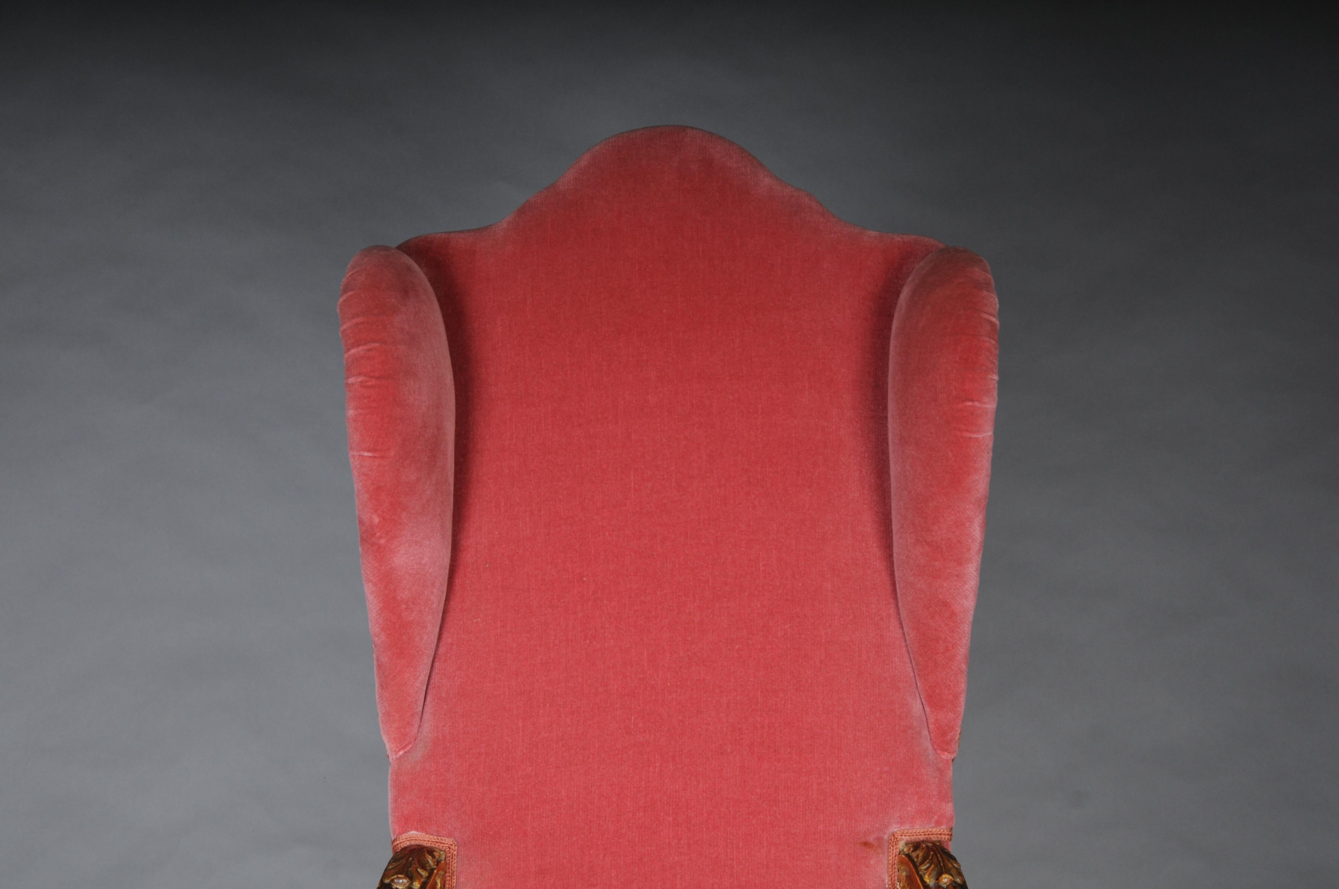 Français Un imposant fauteuil baroque, doré, vers 1870 en vente