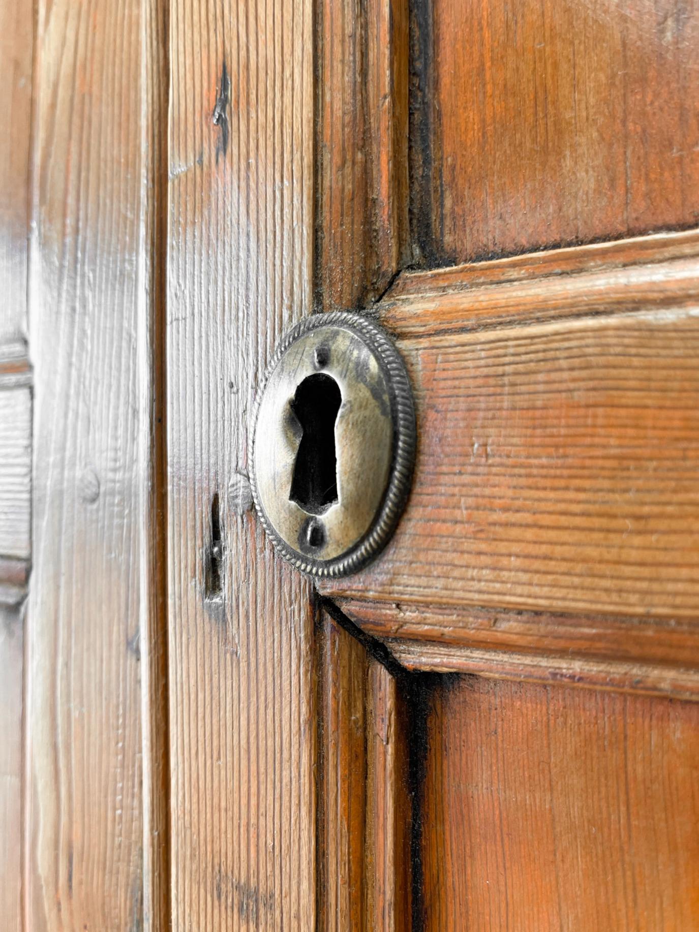 A Stately English 18th Century Tack Cupboard For Sale 5