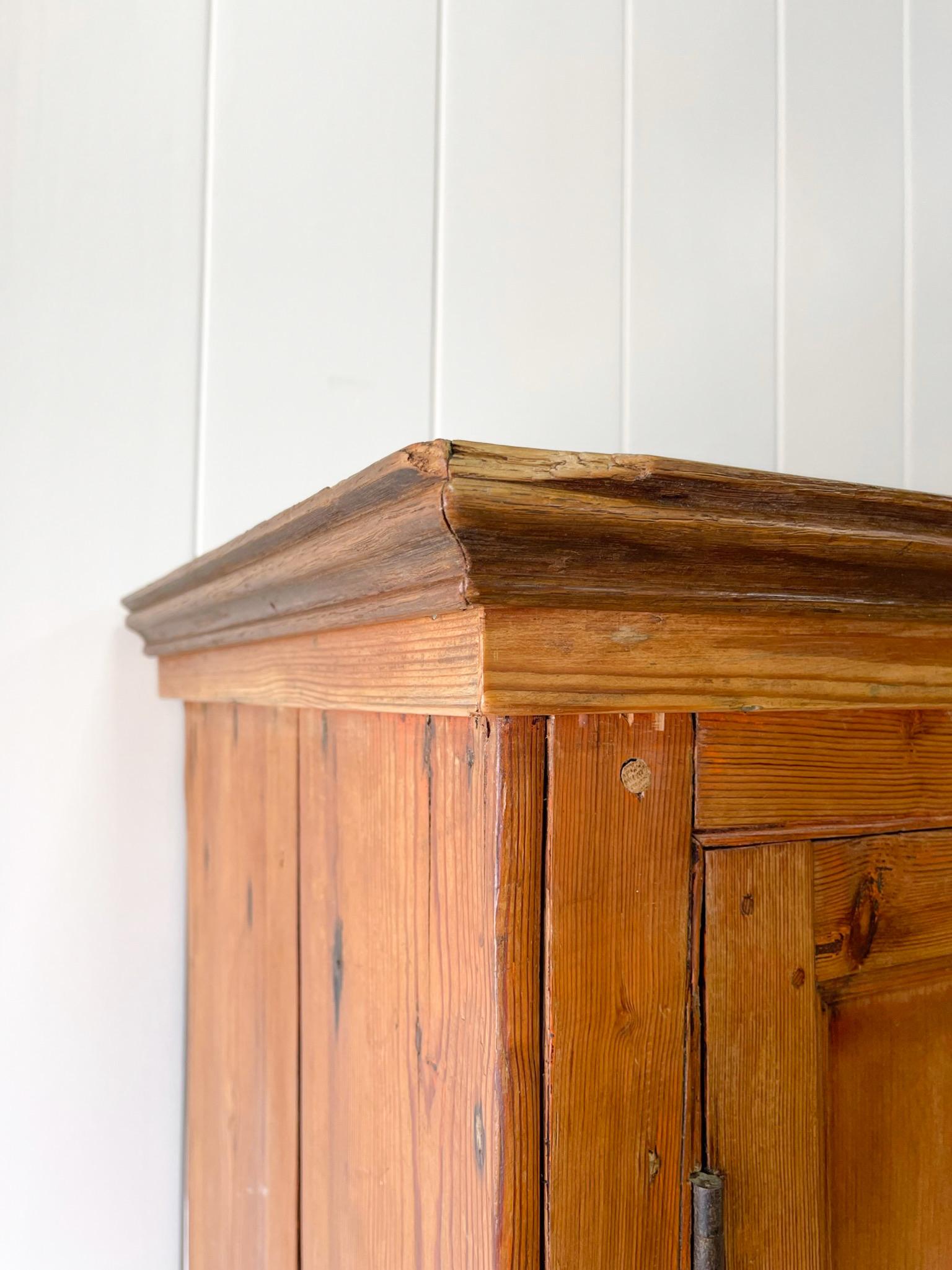 A Stately English 18th Century Tack Cupboard For Sale 7