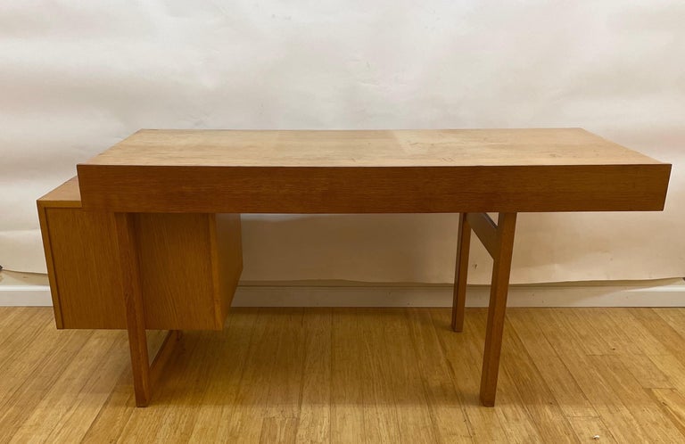Statement Scandinavian Modern Executive Desk at 1stDibs | statement desk
