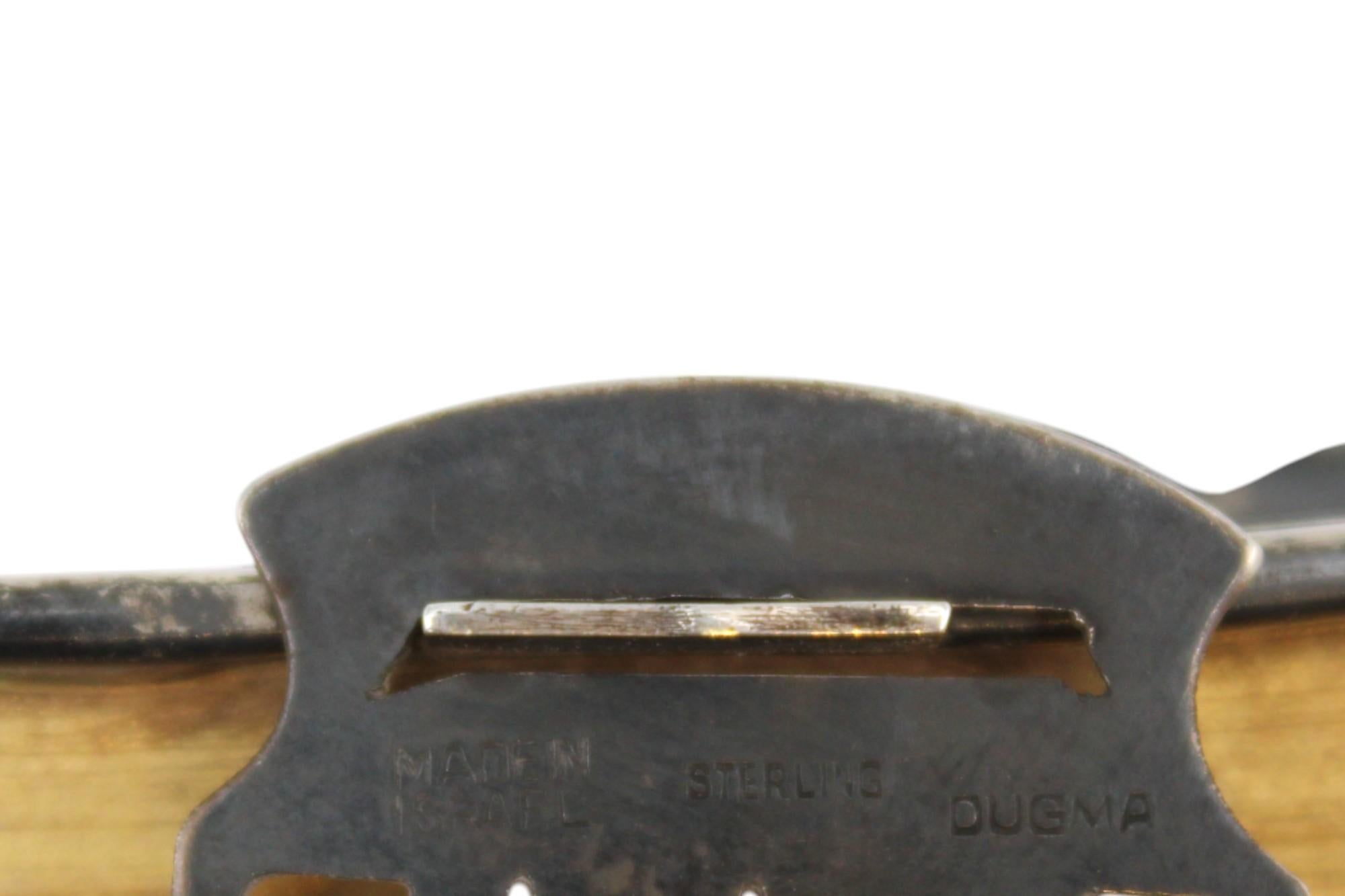 Rilegatura della Bibbia ebraica in argento Sterling di Dugma Israel C. 1950 in vendita 4
