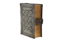 A Sterling Silver Hebrew Bible Binding by Dugma Israel C. 1950