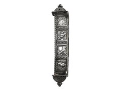 A Sterling Silver Mezuzah Case by Stanetzky, Israel Circa 1950