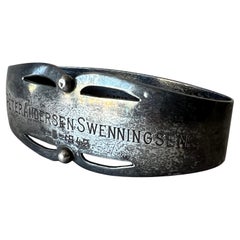 Un Servilletero De Plata De Ley De Cartier Ca' 1940's