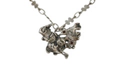 A Sterling Silver Necklace by Resia Schor
