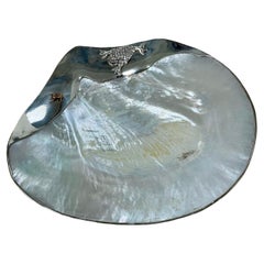 Plato de plata de ley y conchas de Stephen Dweck