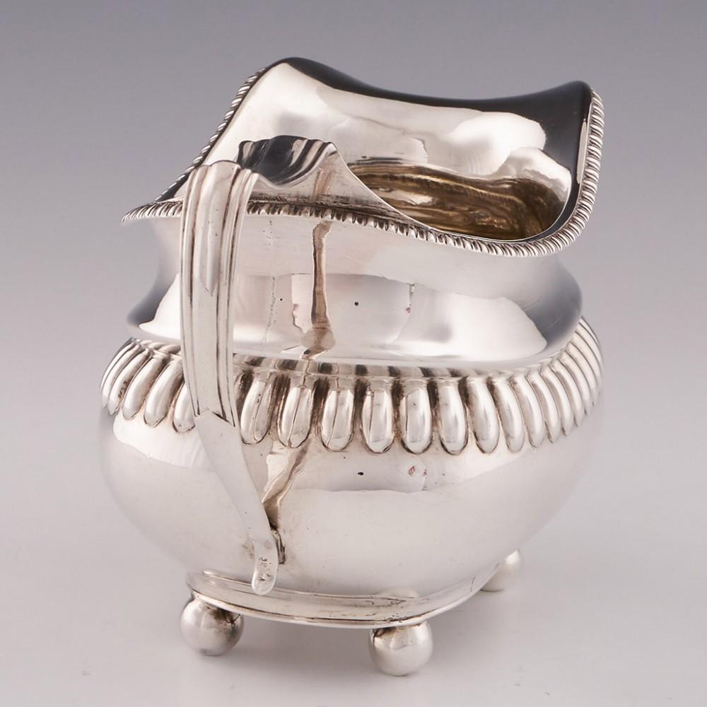 A Sterling Silver Sucrier and Cream Jug London, 1813 For Sale 3