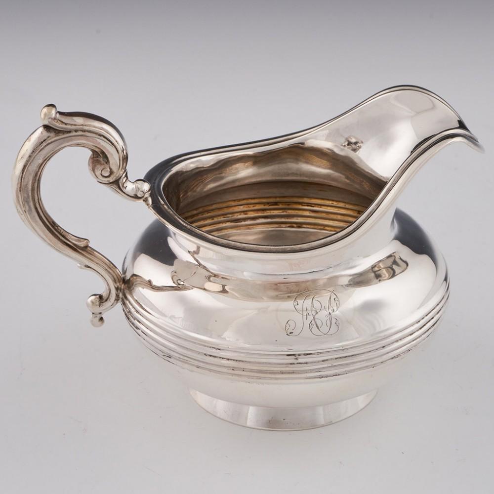A Sterling Silver Tea Set London, 1856 For Sale 9