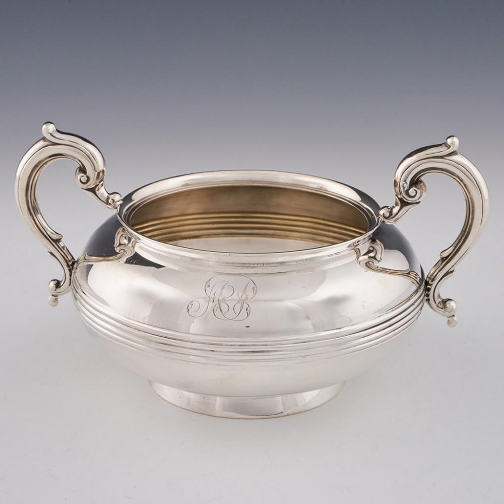 A Sterling Silver Tea Set London, 1856 For Sale 11