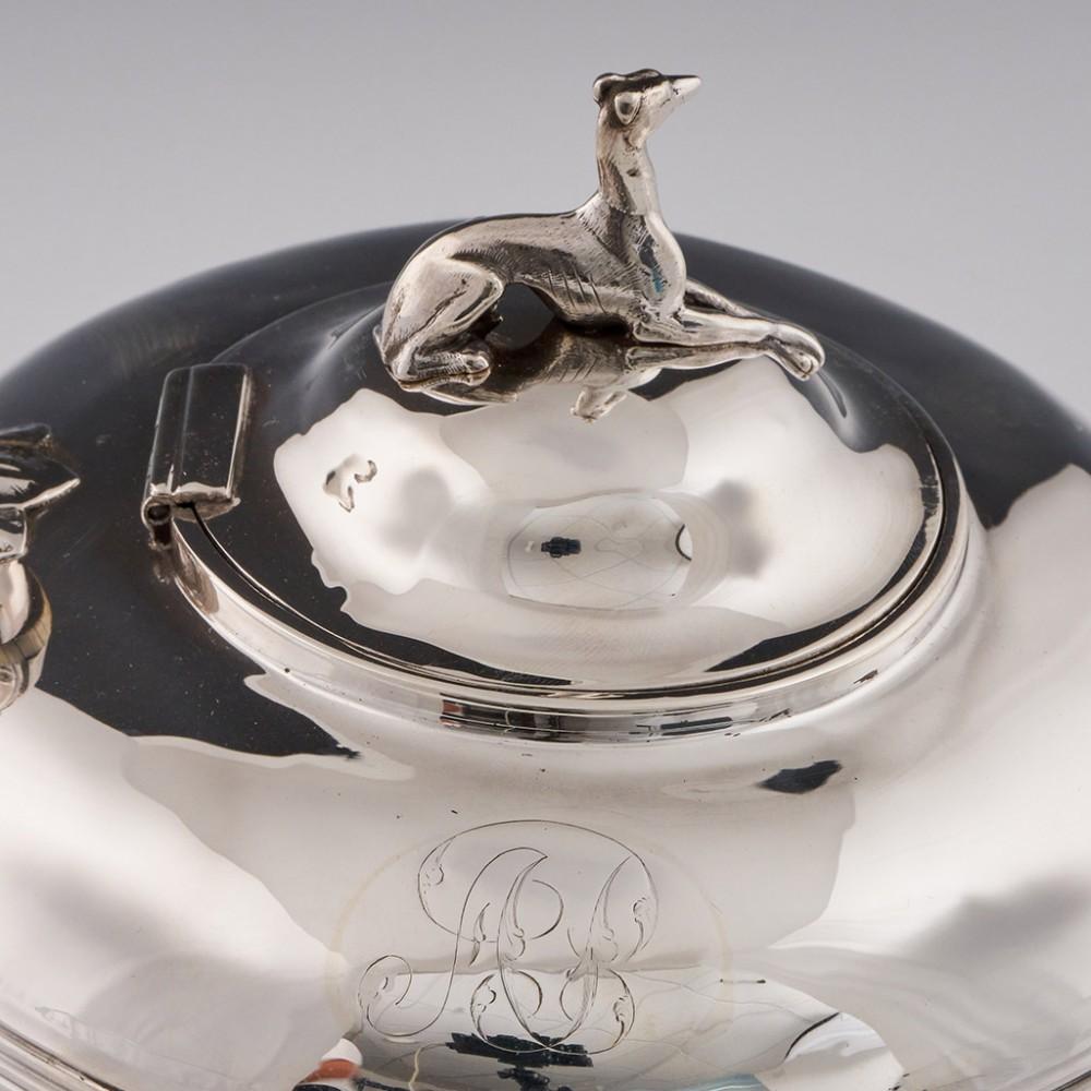 A Sterling Silver Tea Set London, 1856 For Sale 3