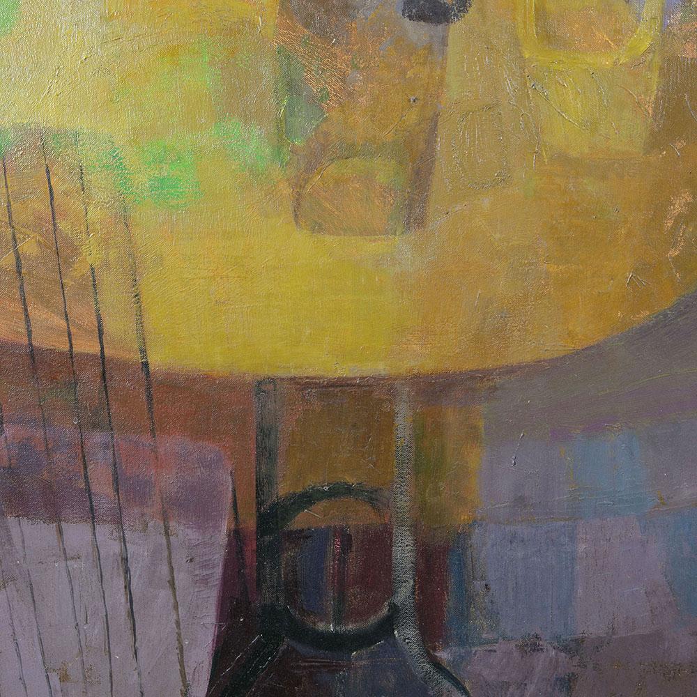 Still Life of a Café Table by Daphne Fedarb In Good Condition For Sale In London, GB