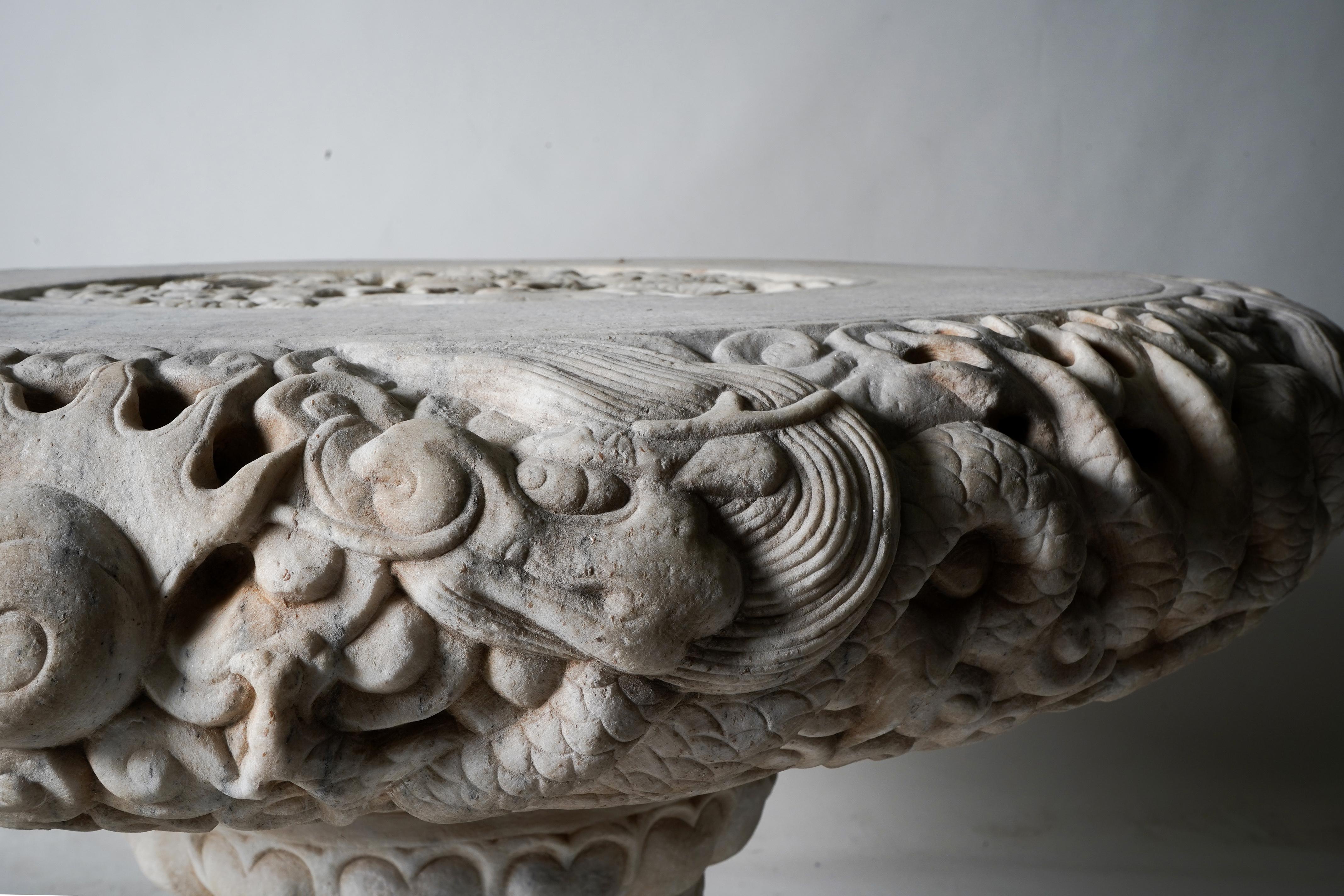 Stone Garden Table 1