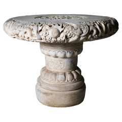 Stone Garden Table