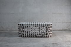 Stoneware Bench or Coffee Table by Maarten Stuer, 2021