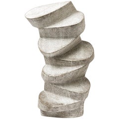 Stoneware Sculpture "Bloc en motion" by Maarten Stuer, circa 2020