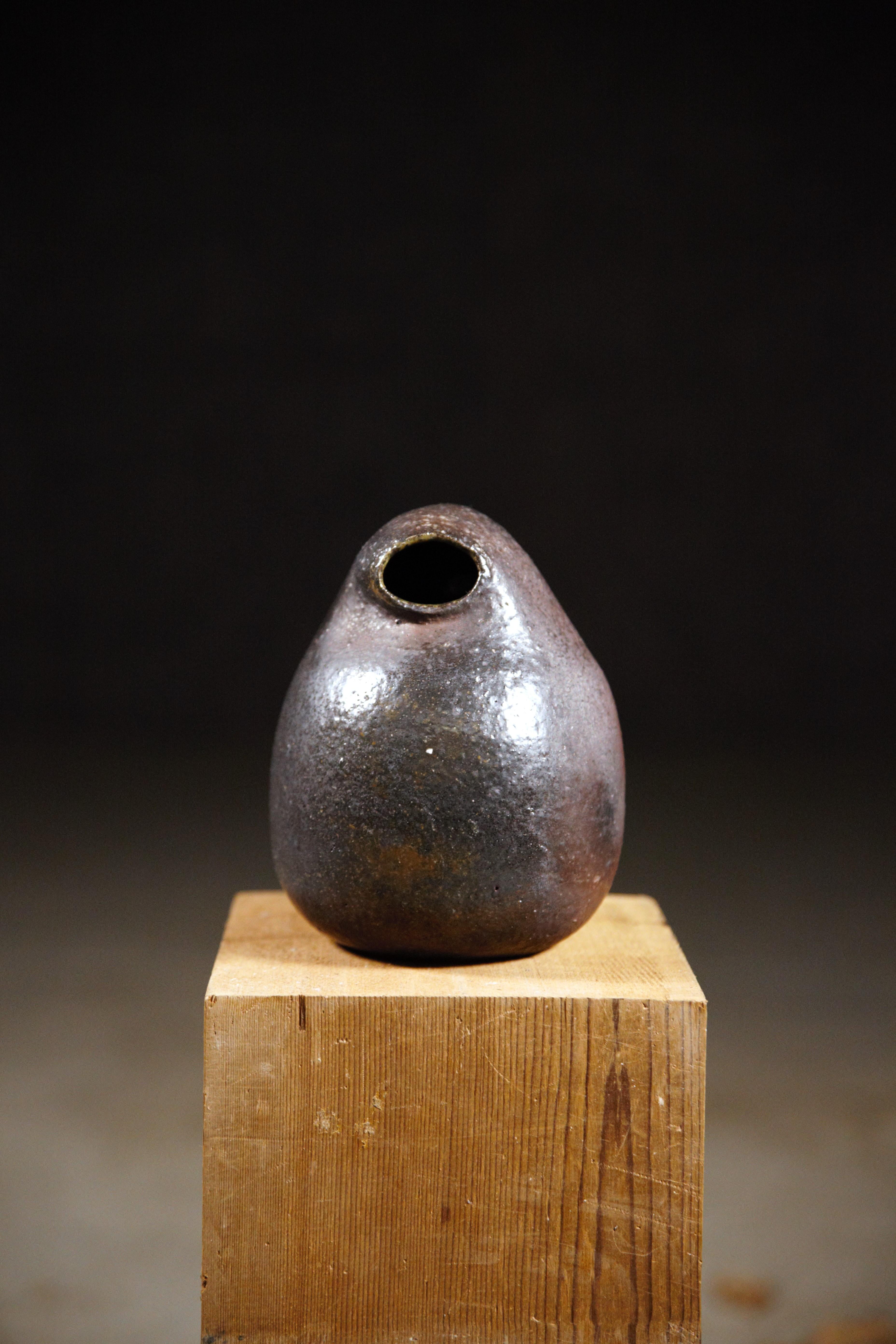 Mid-20th Century A Stoneware Sculpture by Elisabeth Joulia from La Borne France 1960s For Sale