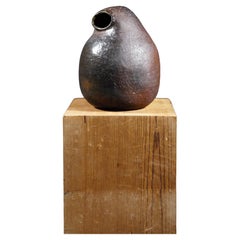 A Stoneware Sculpture by Elisabeth Joulia from La Borne France 1960s