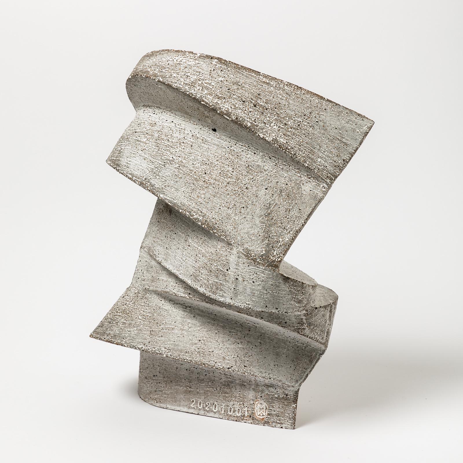 French Stoneware Sculpture by Maarten Stuer, Entitled 