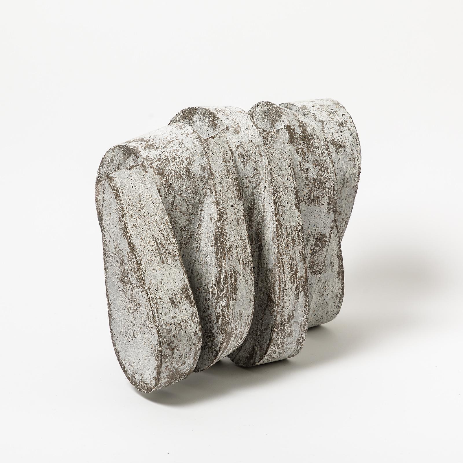 Beaux Arts Stoneware Sculpture by Maarten Stuer, Entitled 